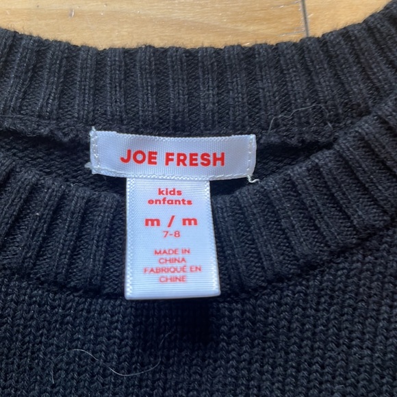 Girls Joe Fresh sweater size  M 7-8 - Picture 2 of 4